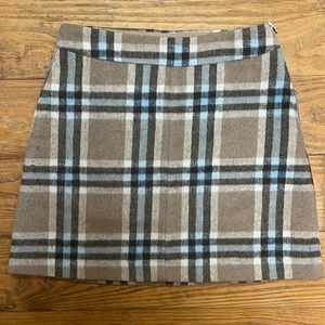 Lulus Plaid Skirt NWOT